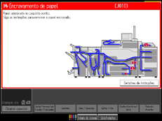 Ilustra&ccedil;&atilde;o do ecr&atilde; do painel de opera&ccedil;&atilde;o