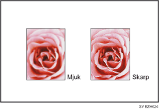 Bild av bildkvalitetsjustering