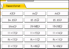 Bild av användarpanelens skärm