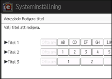bild av användarpanelens skärm