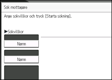 Bild av användarpanelens skärm