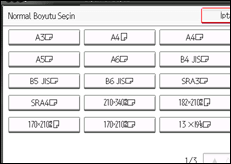 İşlem paneli ekran çizimi
