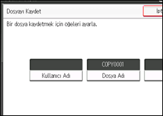 İşlem paneli ekran çizimi
