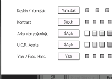 İşlem paneli ekran çizimi