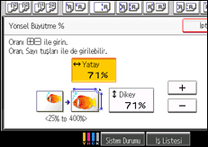 İşlem paneli ekran çizimi