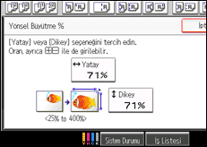 İşlem paneli ekran çizimi