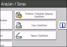 İşlem paneli ekran çizimi