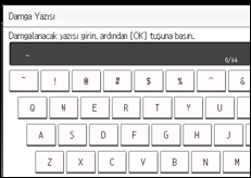 İşlem paneli ekran çizimi