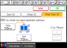 İşlem paneli ekran çizimi