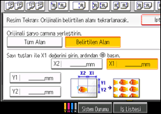 İşlem paneli ekran çizimi