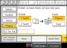 İşlem paneli ekran çizimi