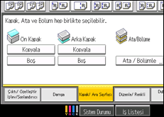 İşlem paneli ekran çizimi