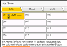 İşlem paneli ekran çizimi