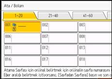İşlem paneli ekran çizimi
