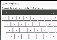 İşlem paneli ekran çizimi