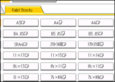 İşlem paneli ekran çizimi