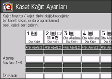 İşlem paneli ekran çizimi