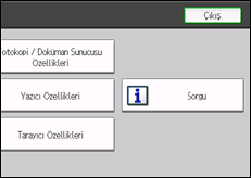 İşlem paneli ekran çizimi
