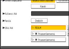 İşlem paneli ekran çizimi