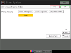 İşlem paneli ekran çizimi
