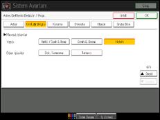 işlem paneli ekran çizimi