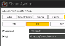 İşlem paneli ekran çizimi