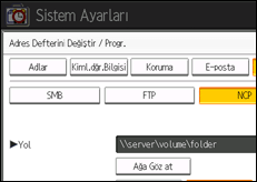İşlem paneli ekran çizimi
