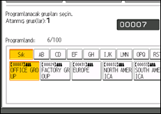 İşlem paneli ekran çizimi