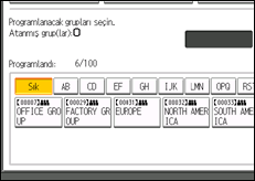 İşlem paneli ekran çizimi