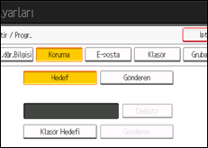 İşlem paneli ekran çizimi