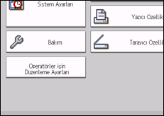 İşlem paneli ekran çizimi
