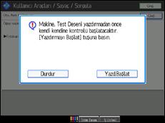 İşlem paneli ekran çizimi