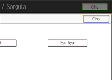 İşlem paneli ekran çizimi