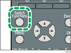 Switch Functions key illustration
