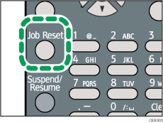 Job Reset key illustration