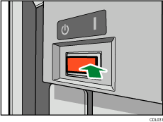 Il·lustració de l'interruptor principal