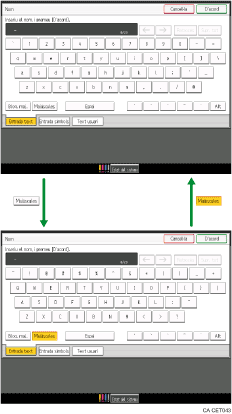 Il·lustració de les tecles