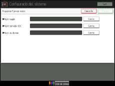 Il·lustració de pantalla del tauler d'operacions