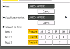 Il·lustració de pantalla del tauler d'operacions
