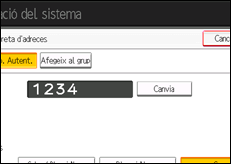 Il·lustració de pantalla del tauler d'operacions