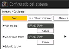 Il·lustració de pantalla del tauler d'operacions