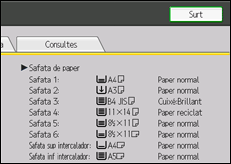 Il·lustració de pantalla del tauler d'operacions