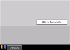 Illustration af sk&aelig;rmen p&aring; betjeningspanelet