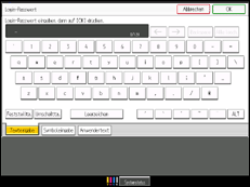 Abbildung Bedienfeld-Display