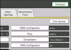 Abbildung Bedienfeld-Display