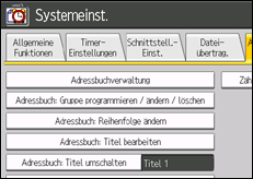Abbildung Bedienfeld-Display