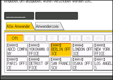 Abbildung Bedienfeld-Display
