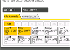 Abbildung Bedienfeld-Display