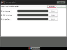 Abbildung Bedienfeld-Display