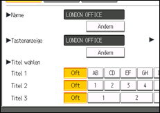 Abbildung Bedienfeld-Display